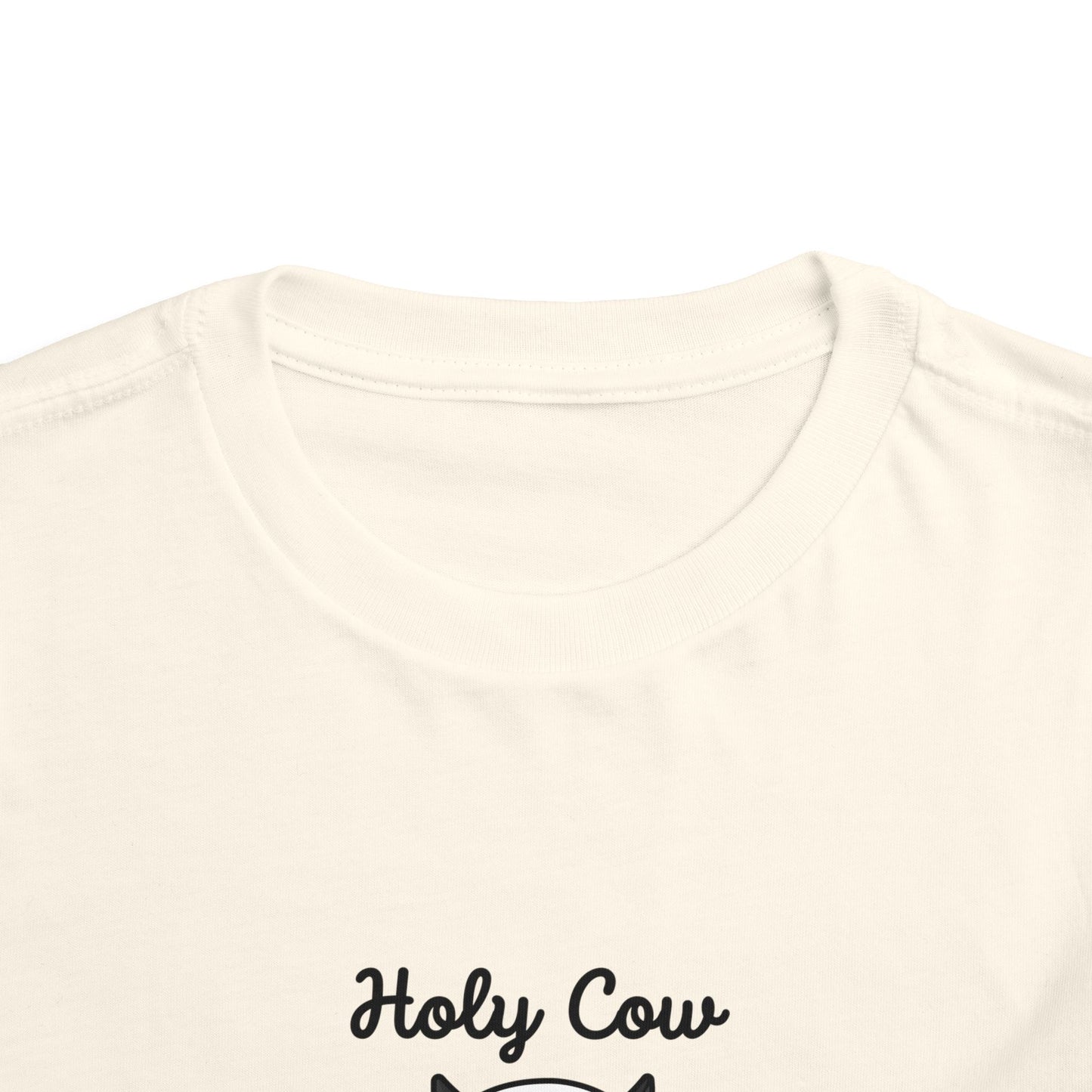 Holy Cow I'M Cute Toddler Short Sleeve Tee