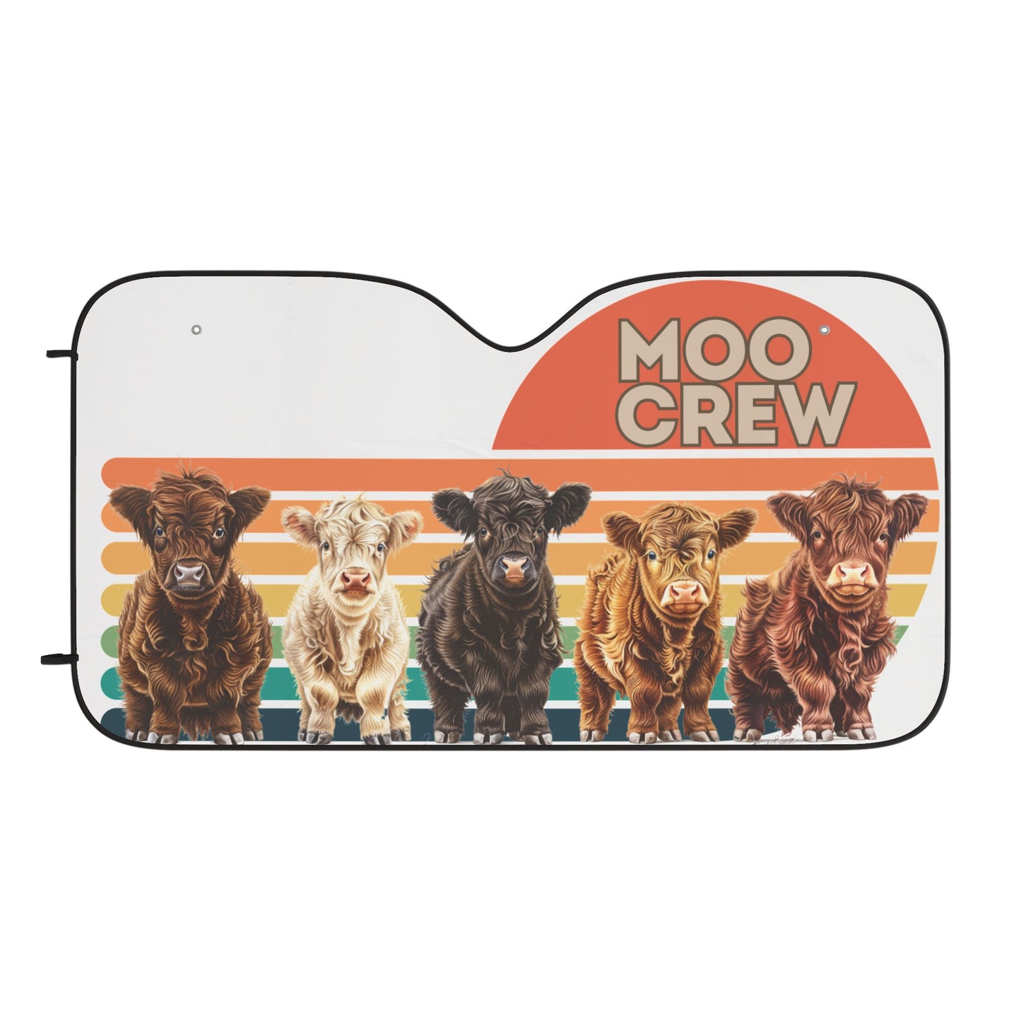 Introducing the "Moo Crew" Sun Shade