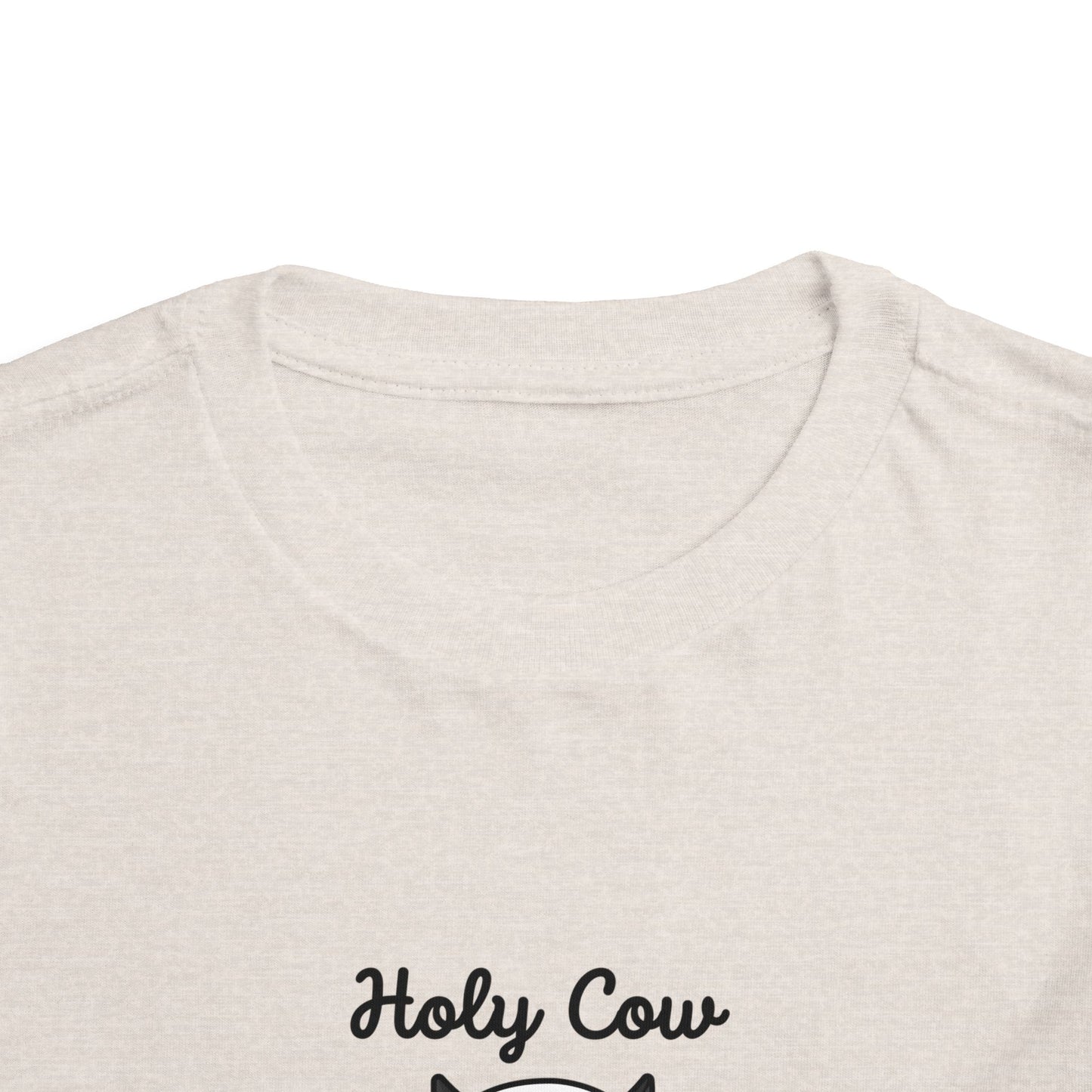 Holy Cow I'M Cute Toddler Short Sleeve Tee