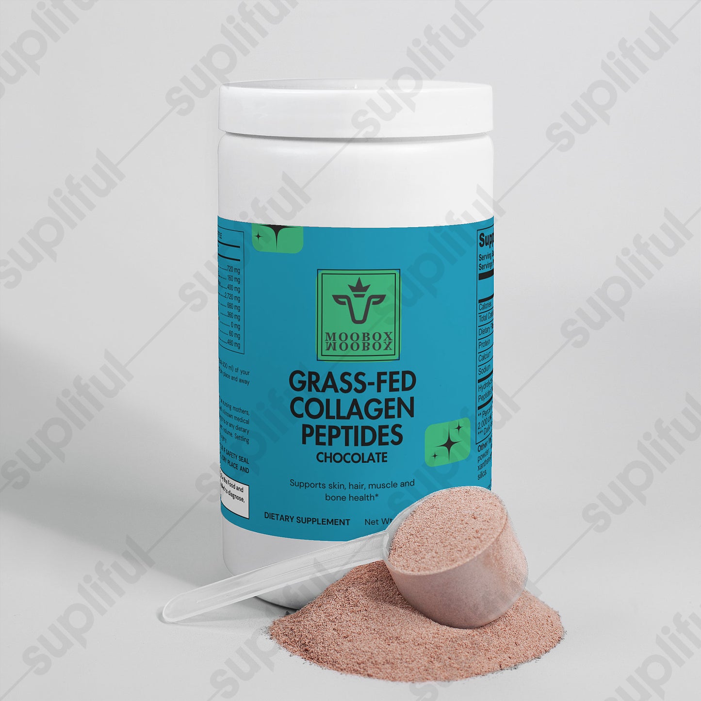 Grass-Fed Collagen Peptides Powder (Chocolate)