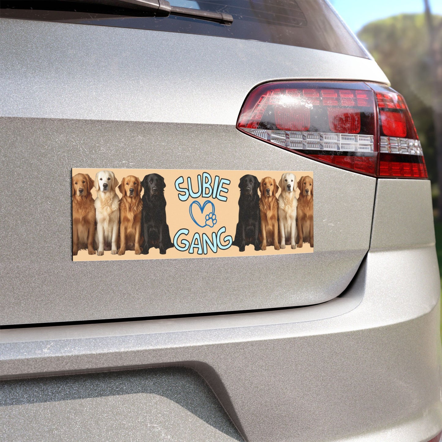 Golden Retriever Car Magnets