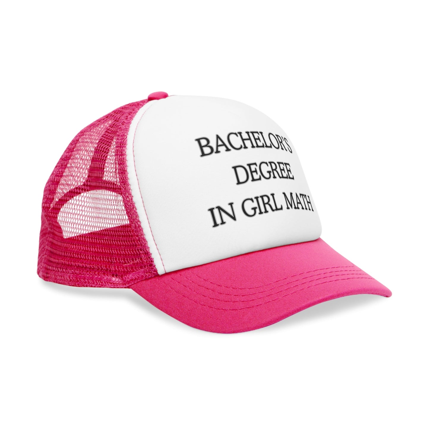 Bachelor's degree in girl math Mesh Cap - Moobox