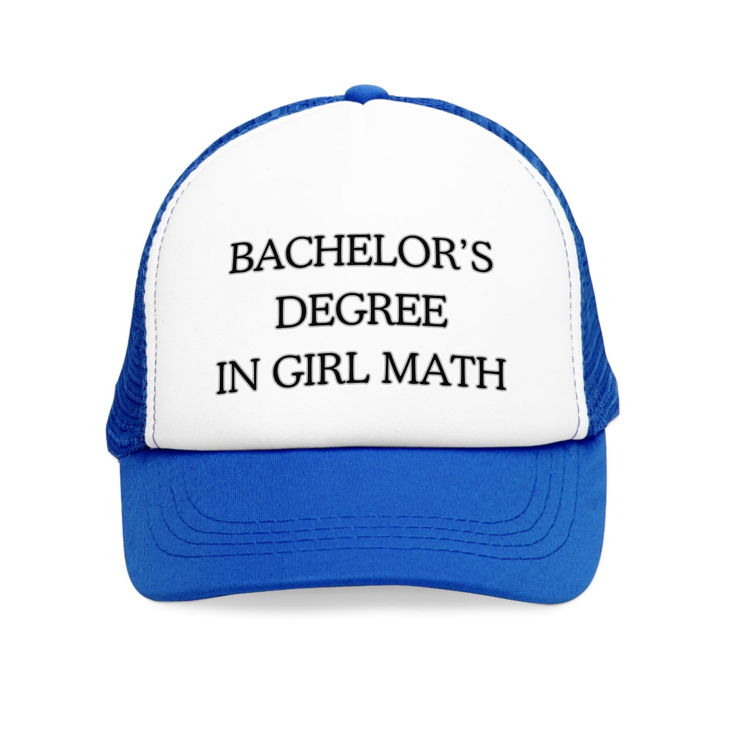 Bachelor's degree in girl math Mesh Cap - Moobox