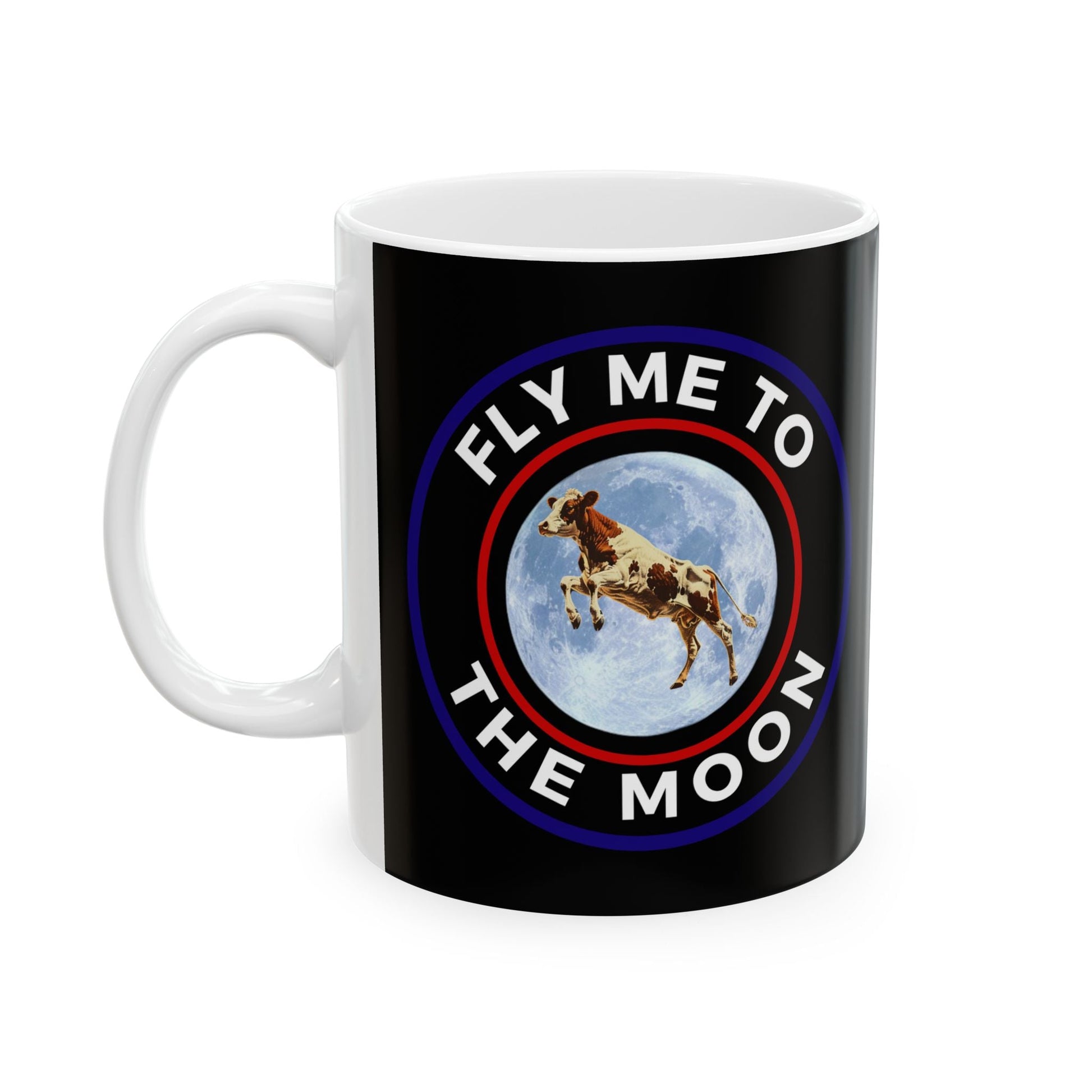 Fly Me To The Moon Ceramic Mug, (11oz, 15oz) - Moobox