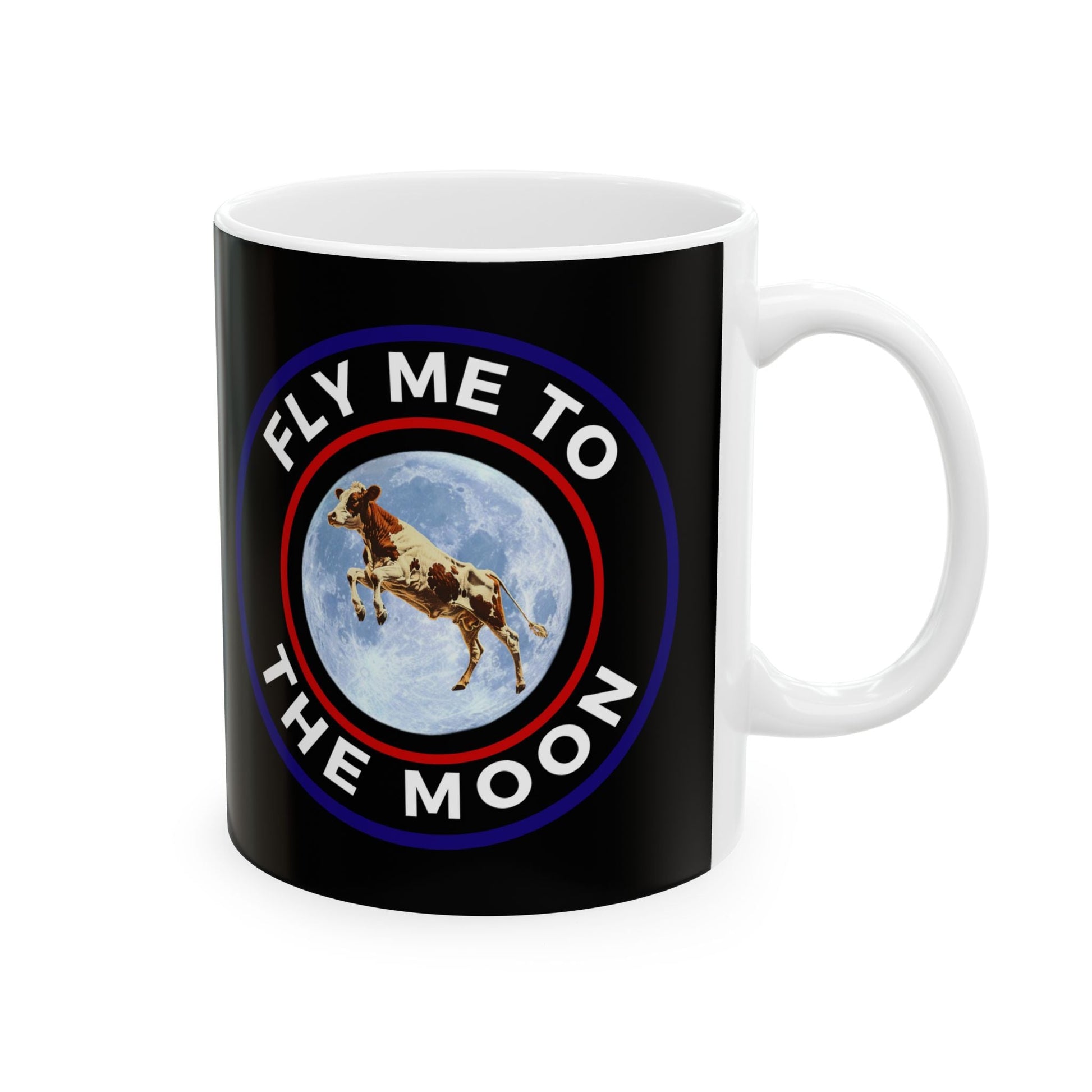 Fly Me To The Moon Ceramic Mug, (11oz, 15oz) - Moobox