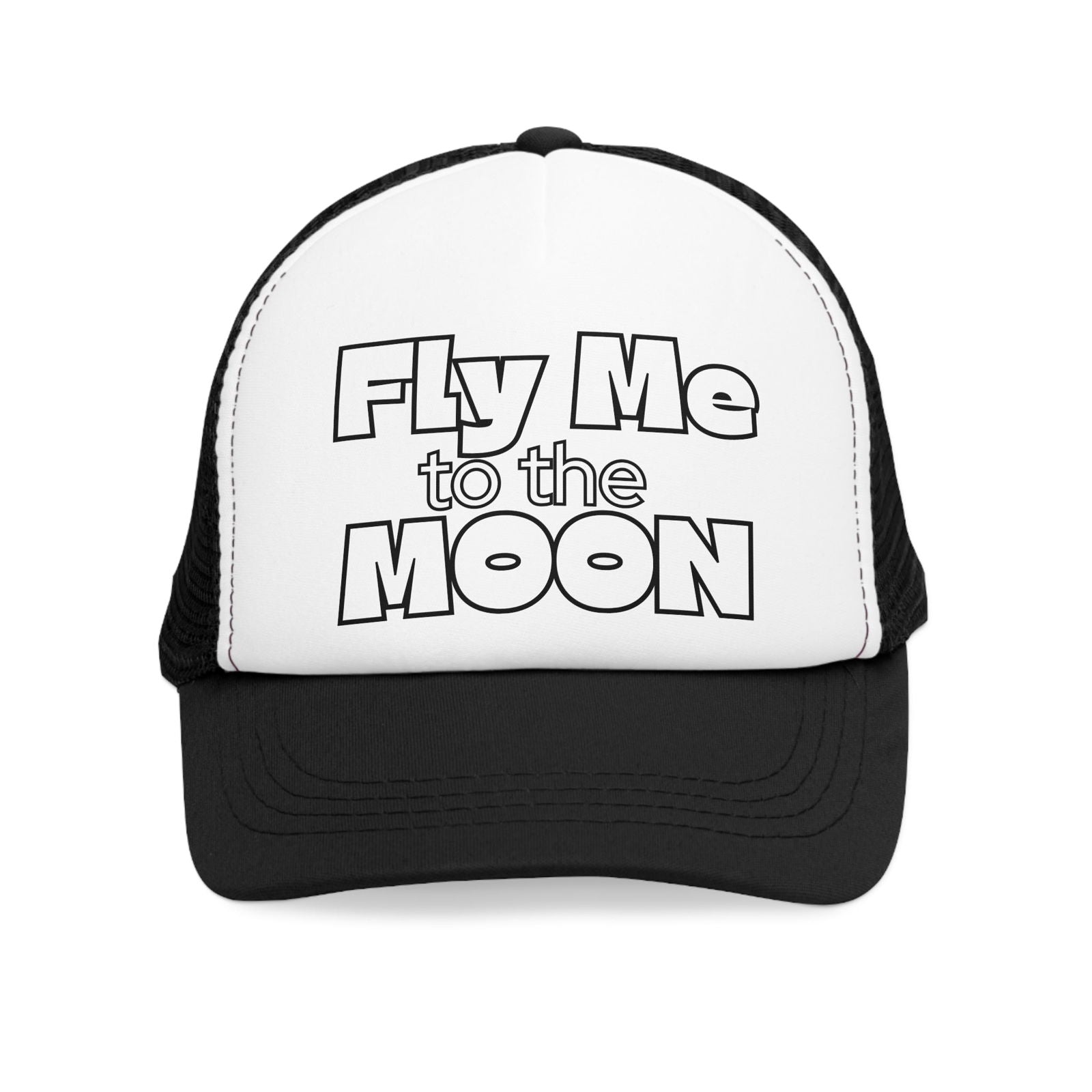 Fly Me To The Moon Mesh Hat! - Moobox