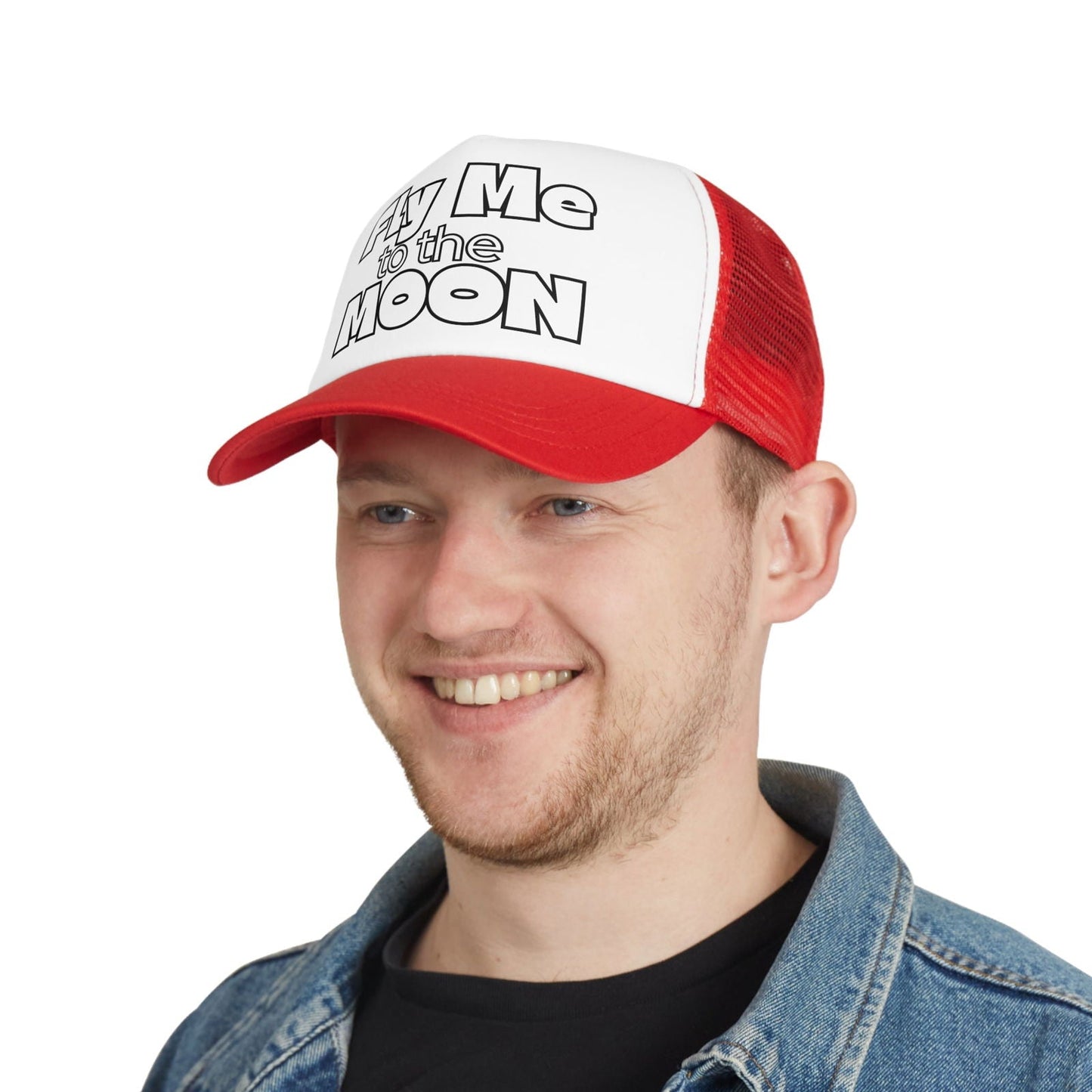 Fly Me To The Moon Mesh Hat! - Moobox