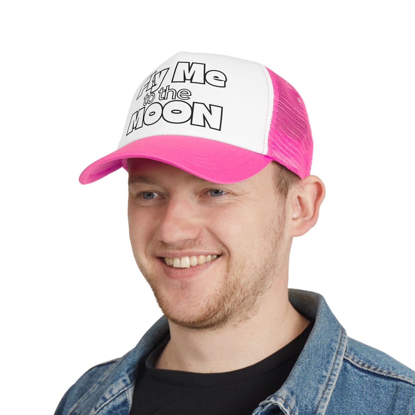 Fly Me To The Moon Mesh Hat! - Moobox